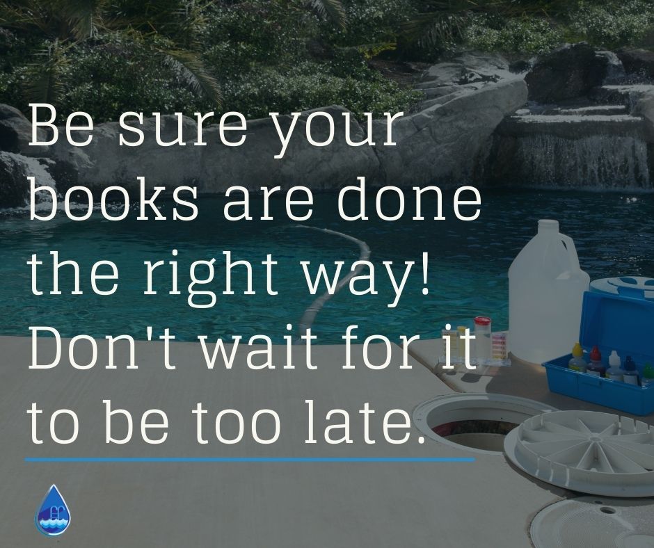 Don't wait for your books to be done right!